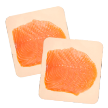 Gerookte zalmfilet